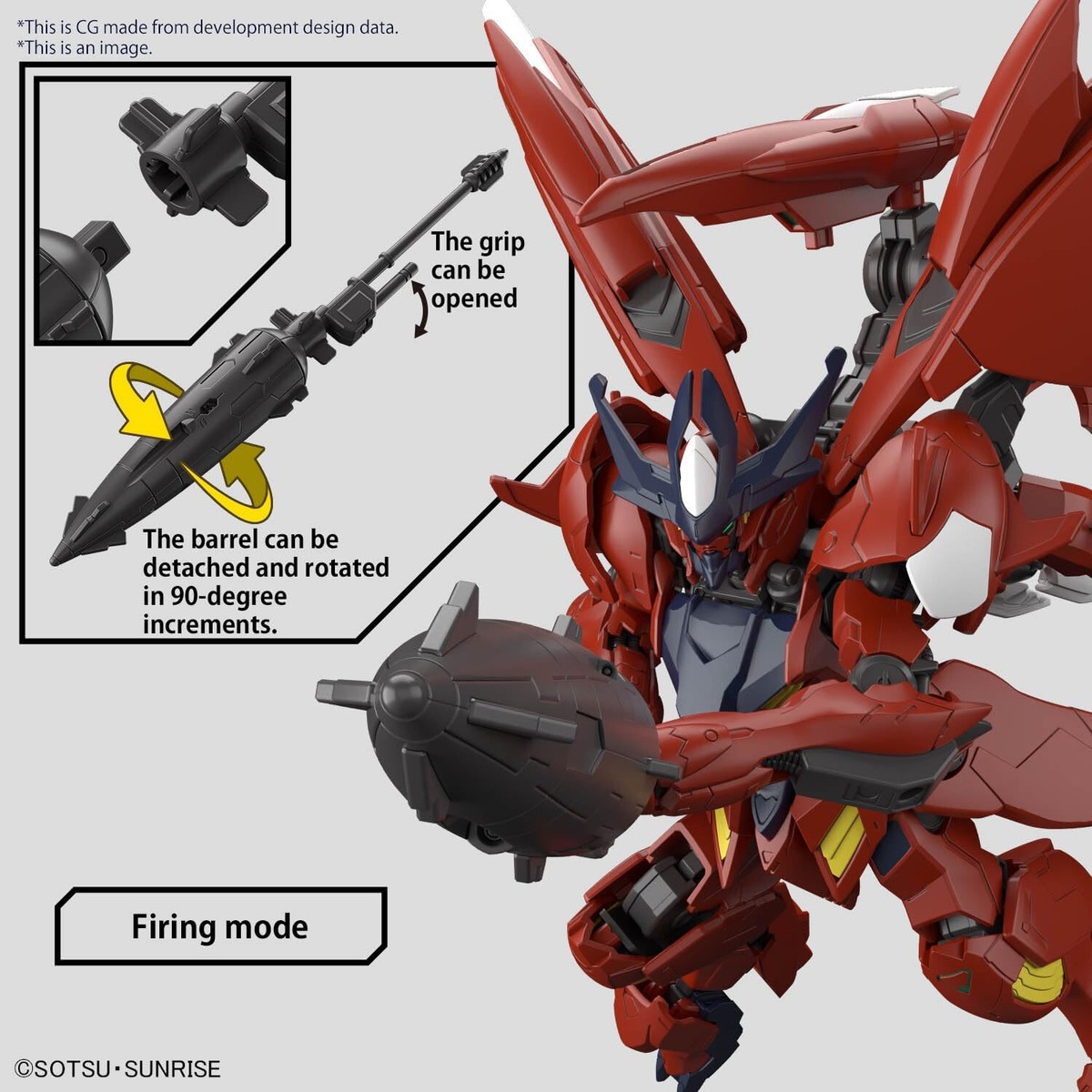 Kit Maquette HG Gundam Amazing BARBATOS Lupus 1/144 - Bandai Hobby - Pour Collectionneurs Et Fans De Anime