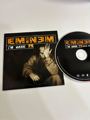 EMINEM I M Back 2000 Version EU only 1-Track Promo CD 5