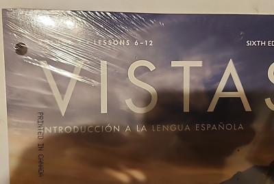 Vistas 6e Student Edition (LL) Lessons (6-12)  FACTORY SEALED *(Trade Paperback)