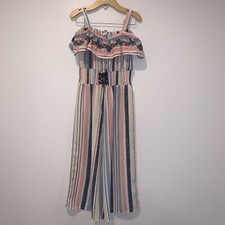 Beautees girls off the shoulder pants jumpsuit size 12