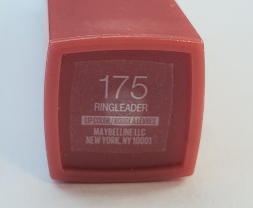Maybelline Super Stay Tinta Mate Líquida Color de Labios Rojo 175 Ringleader - Imagen 3 de 3