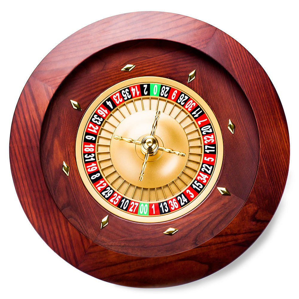18" Casino Grade Deluxe Wooden Roulette Wheel 796520342781 eBay