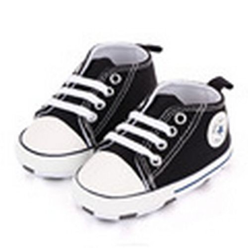 Chaussures de sport berceau bébé nourrisson garçon fille semelle souple antidérapante baskets chaussure 0-18M - Photo 5 sur 16