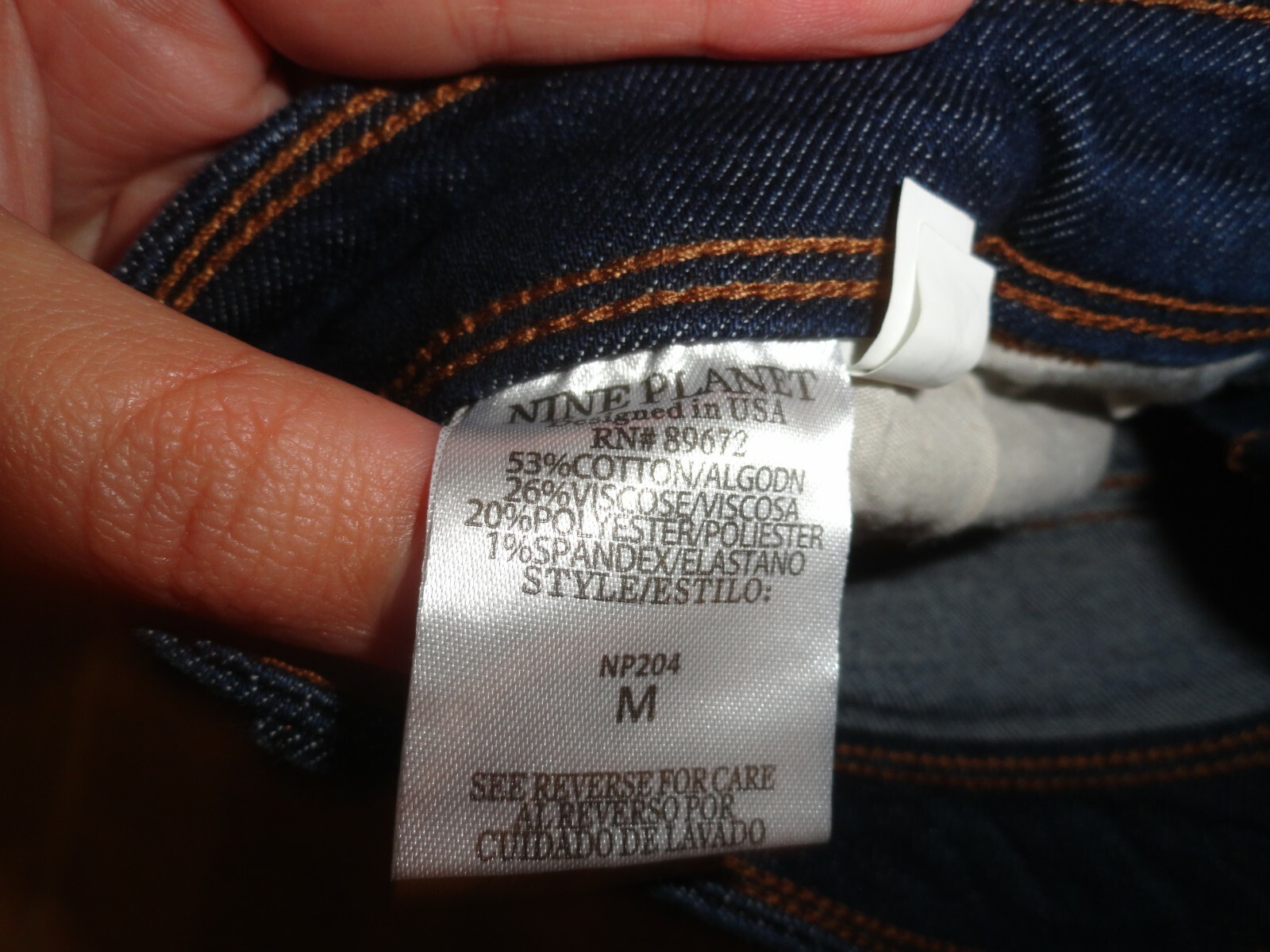 Women's Nine Skinny Distressed Denim Shorts Si… Gem