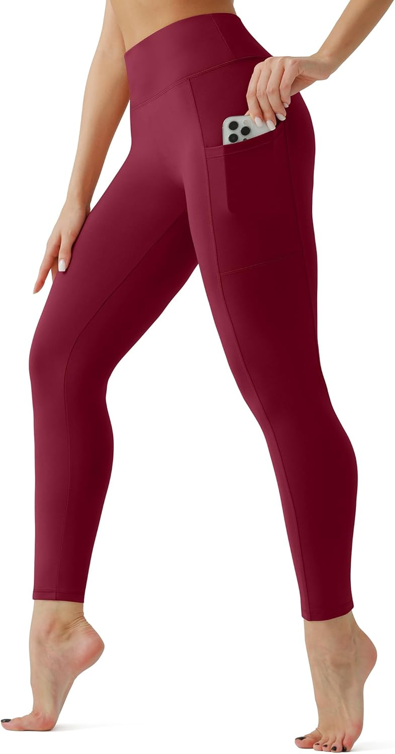 High Waisted Leggings for Women Tummy Control Buttery Soft Yoga Pants Womens Gym