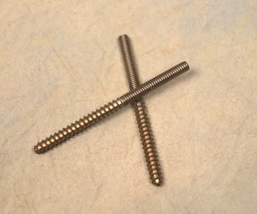 Banjo Lag Screws 8-32 X 2.5" Lag Bolt Hanger 1920s Pre War Coordinator Rod Set