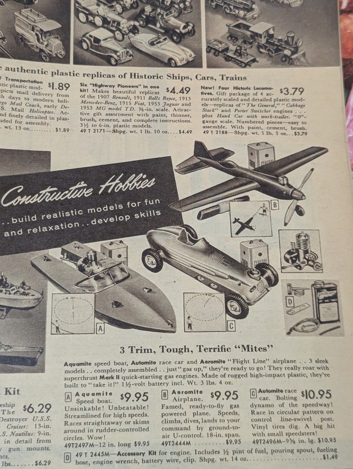 Sears CATALOG Christmas, 1954 Wishbook, Wish Book, toys eBay