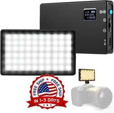 Luz LED para iluminaci n de fotograf as y v deos Bater a de larga duraci n NUEVO