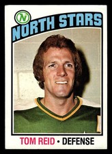 1976-77 Topps - #123 Tom Reid - Minnesota North Stars