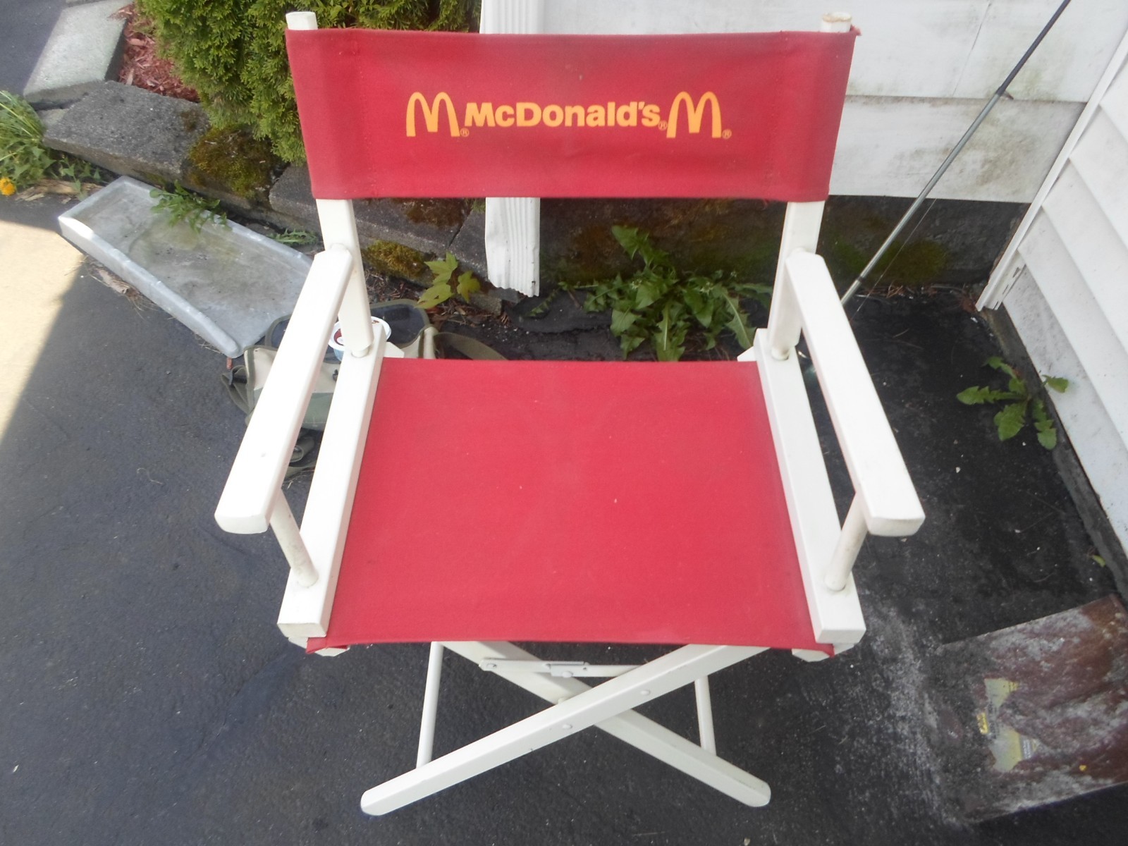 RARE Vintage McDonald's Directors Chair eBay