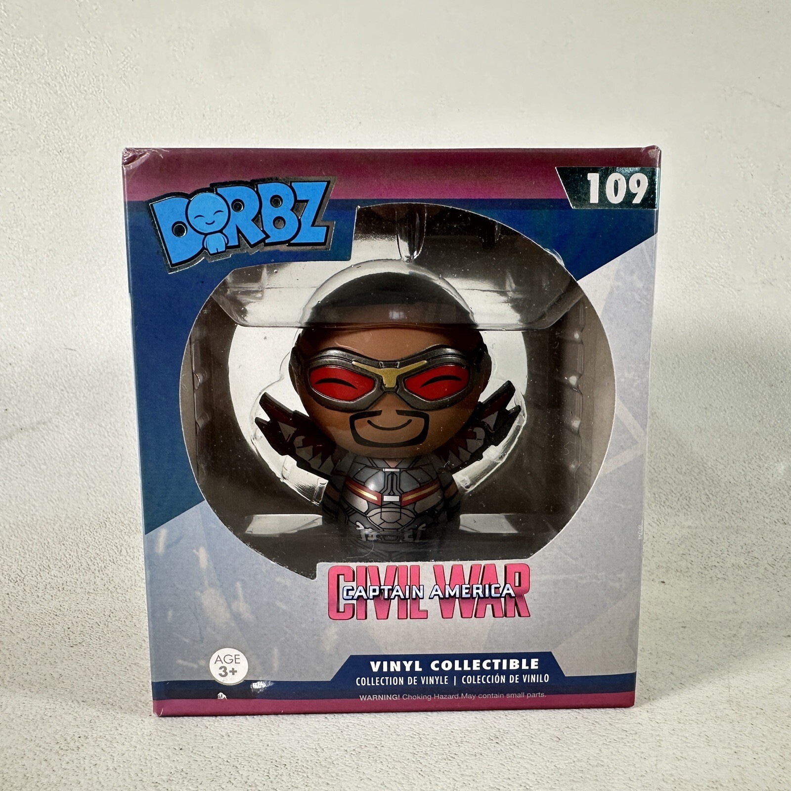 Funko Dorbz Civil War Captain America Falcon Figure #109 Vinyl Sugar