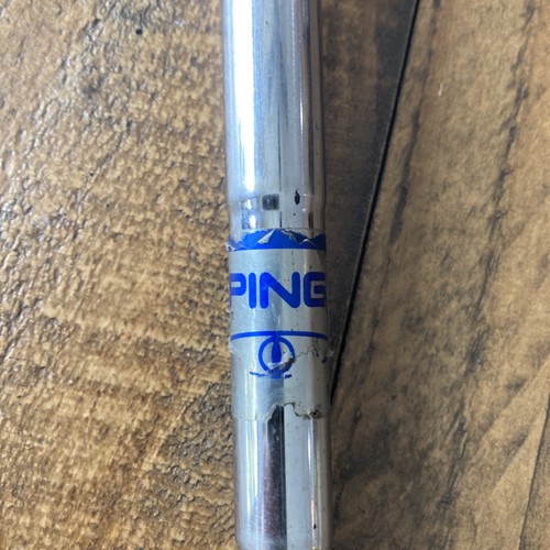 PING EYE 2 BLACK DOT Single 9 IRON STIFF STEEL Early V Groove - Picture 5 of 10