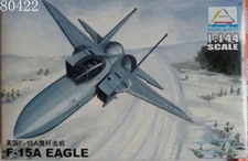 80422 US F-15A EAGLE Fighter Plastic Model Kits Assembled Aircraft 1/144