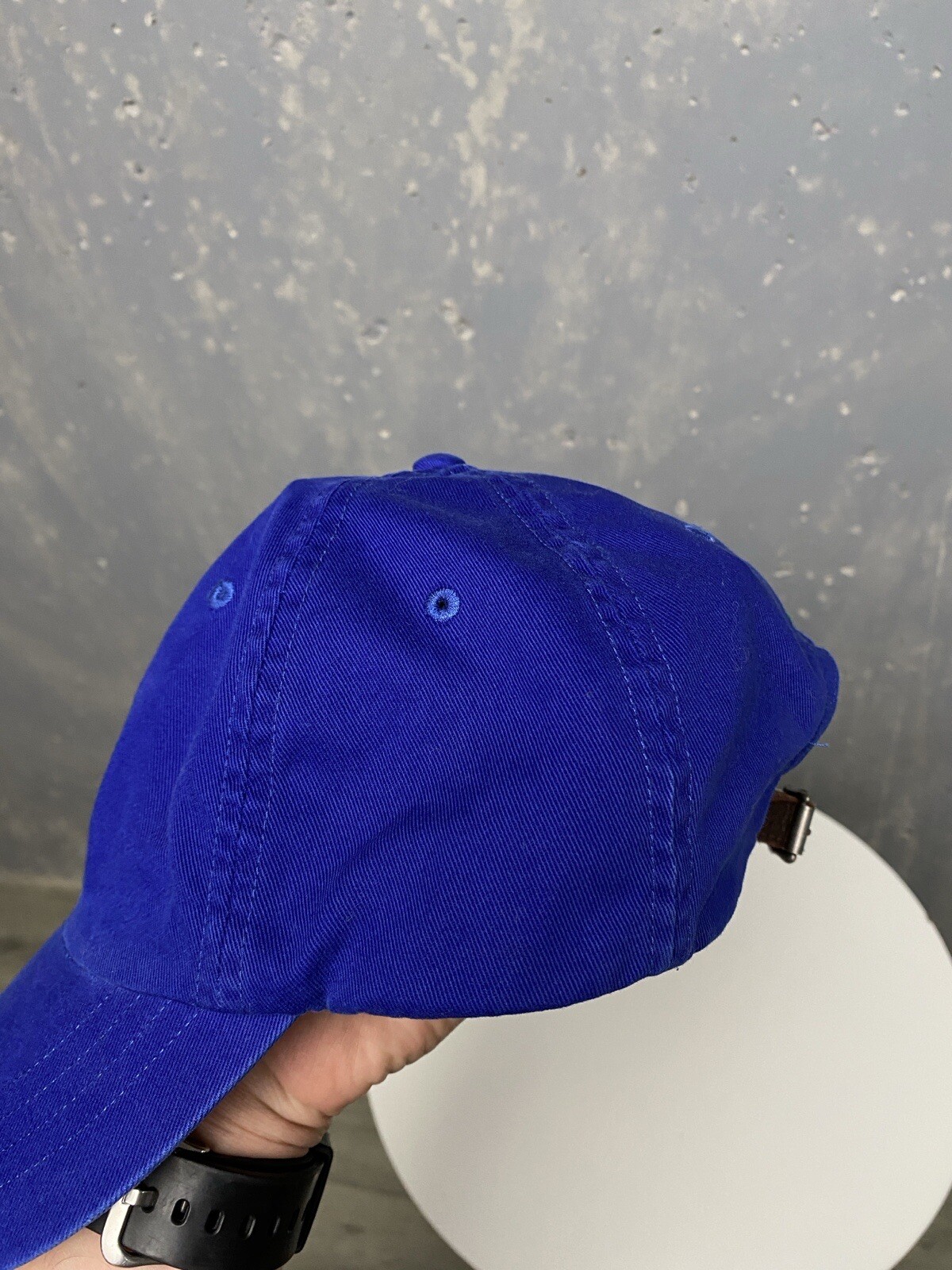 Cappello berretto Polo Ralph Lauren logo pony vintage blu