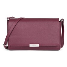 $345 ECCO Bag Firenze Red Cross Body Textured...