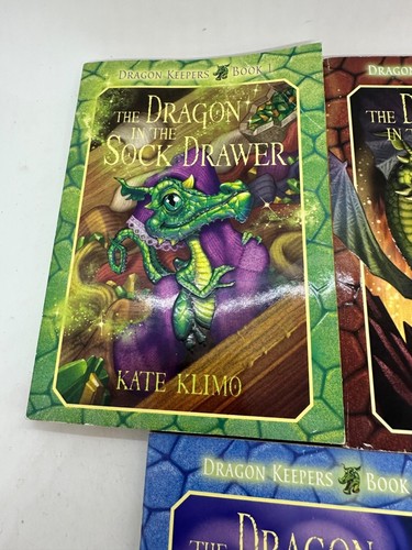 Dragon Keepers Buchset Kate Klimo Bücher 1 2 & 4 Fantasy Abenteuer Serie Kinder - Bild 2 von 12