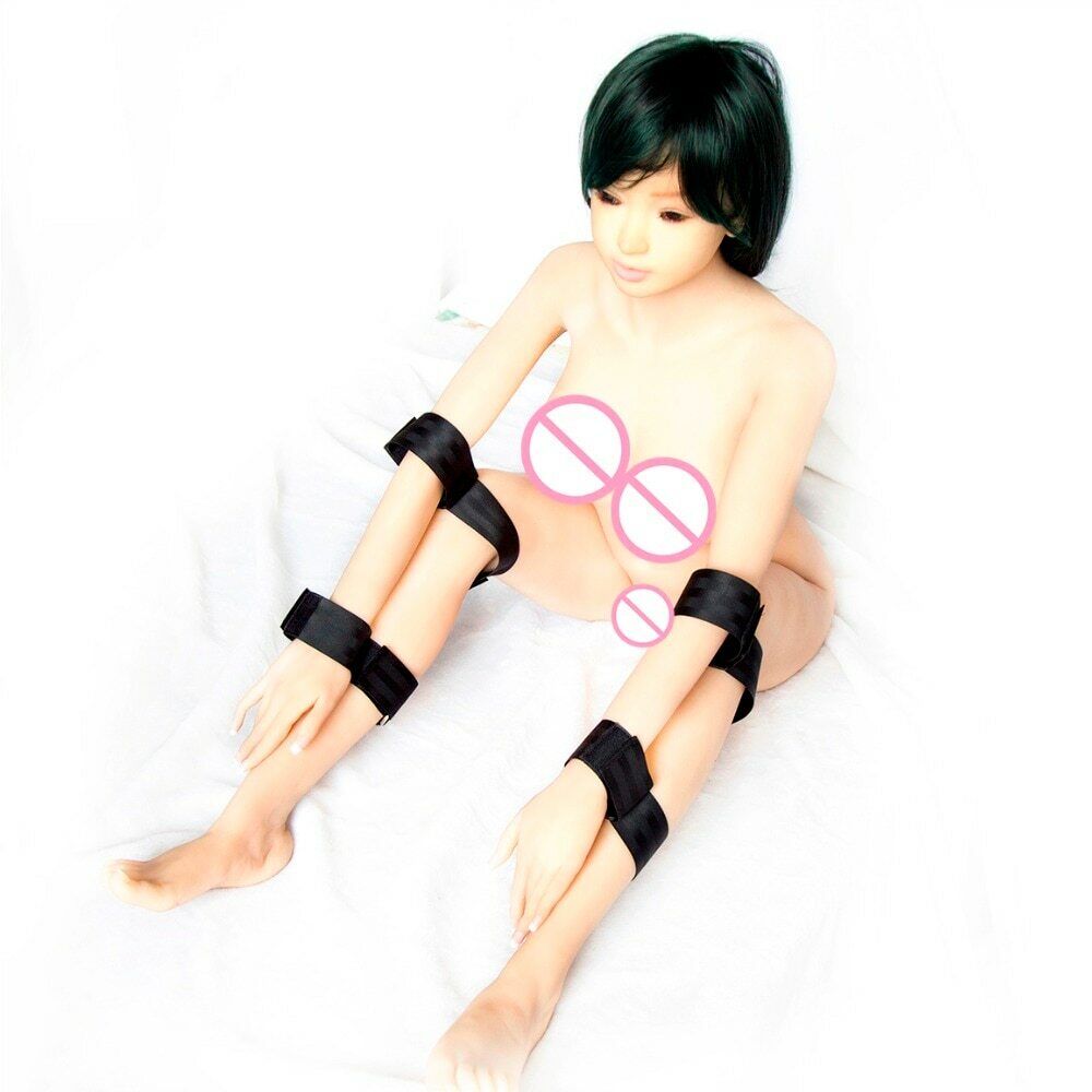 BDSM Spreader Open Leg Handcuffs Thigh Cuffs Spanking Paddle Whip Slave Sex Toys eBay photo