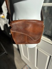 Vintage Genuine Leather Crossbody Bag