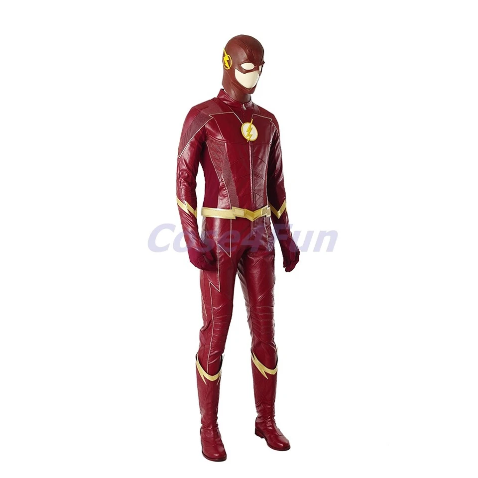 The Flash Costume Cosplay suit Barry Allen Cosplay outfit - Image 4 of 4