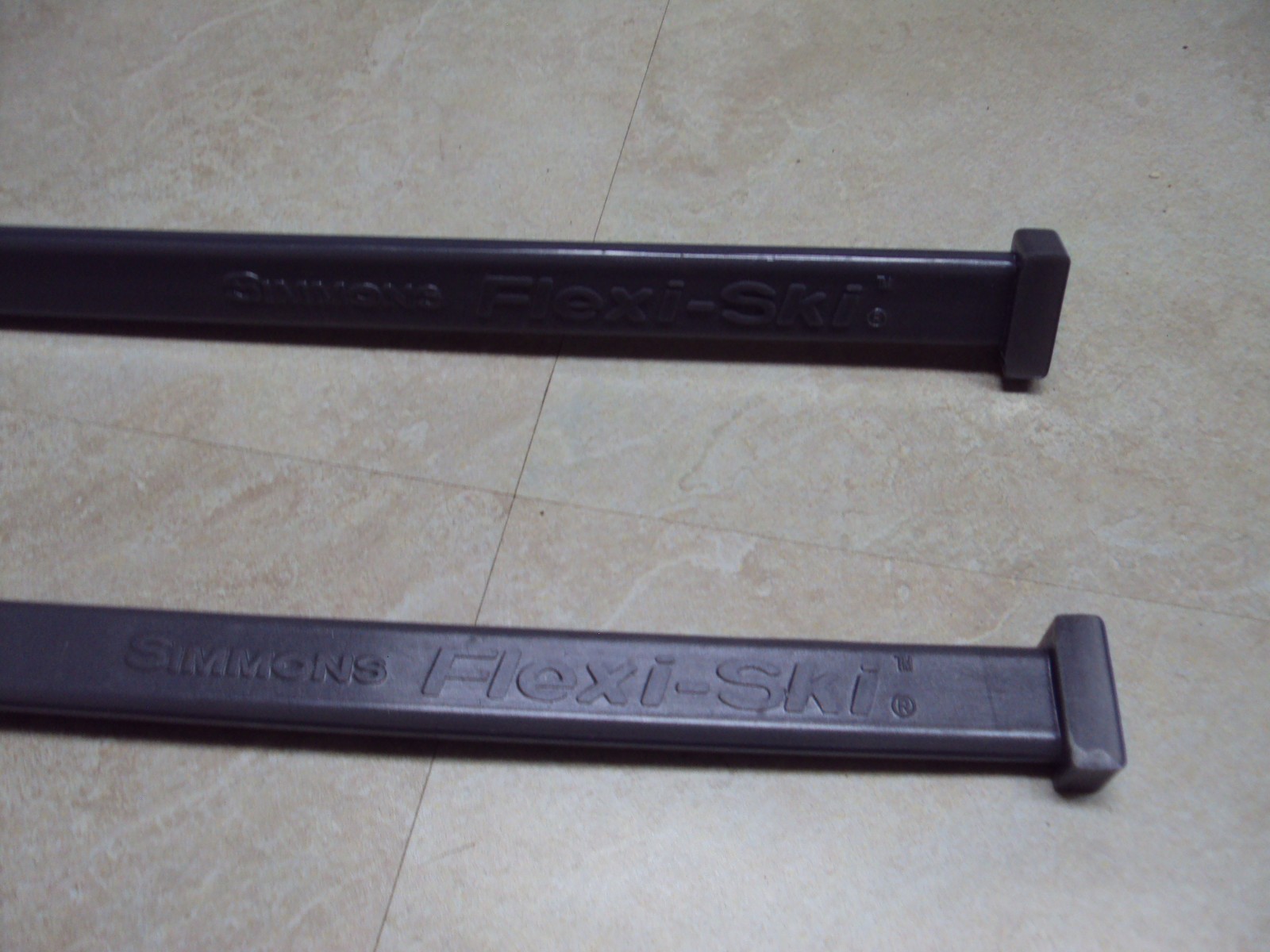 GEN 1 ONE SIMMONS SKIS SKI FRONT TIPS STRAPS LOOPS GRAB HANDLES FLEXI