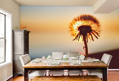 3D Sunny Dandelion ZHUA575 Wallpaper Wall Murals Removable Self-adhesive Ann 24