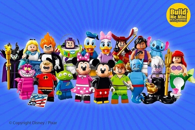 LEGO MINIFIGURES DISNEY SERIES 1 (71012) ~ SEALED PACK 2016 ~ CHOOSE YOUR OWN - Image 1 of 4