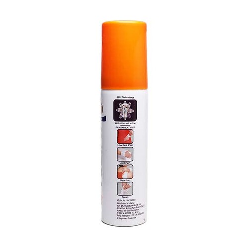 Volini Gel Spray Pain Relief for Lower Back Pain Joint Pain Neck Pains 40ML Pack - Picture 3 of 5