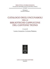 Katalog der Inkunabeln der Kapuzinerbibliotheken des Kantons Tessin [Paper