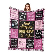 Birthday Gifts for Women, Birthday Gifts for 60" 50" Happy Birthday Gifts