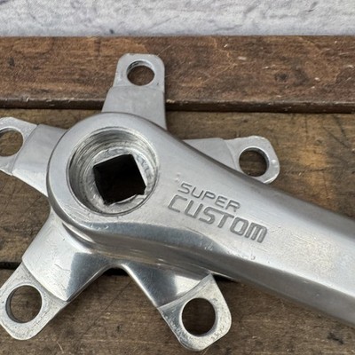 Vintage SR Sakae Super Custom Crankset 170mm 86 BCD Square Taper