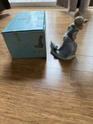 Lladro 4982 Naughty Dog Girl w Basket & Dog Porcelain Figurine — photo 1