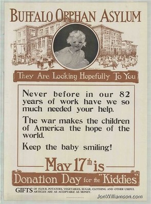   Buffalo Orphan Asylum Vintage Poster c1910s - Multiple Sizes Available  