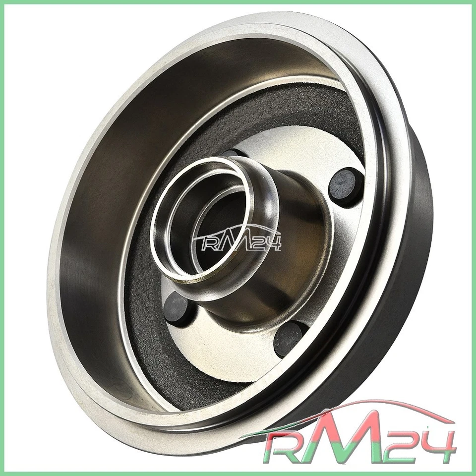 2X TAMBURO FRENO POSTERIORE PER FORD ESCORT 5 V 6 VI GAL 1.3 1.4 90-95 - Immagine 4 di 4