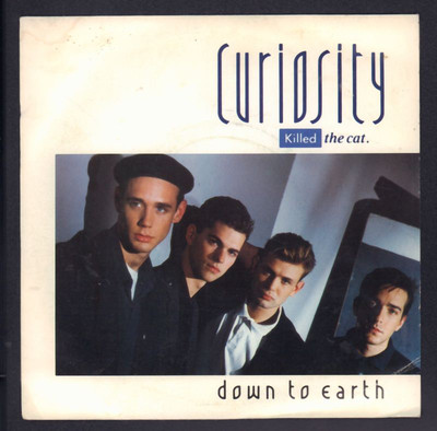 Curiosity Killed The Cat(7'' Vinyl P/S)Down To Earth-Mercury-CAT 2-UK-19-VG+/Ex-