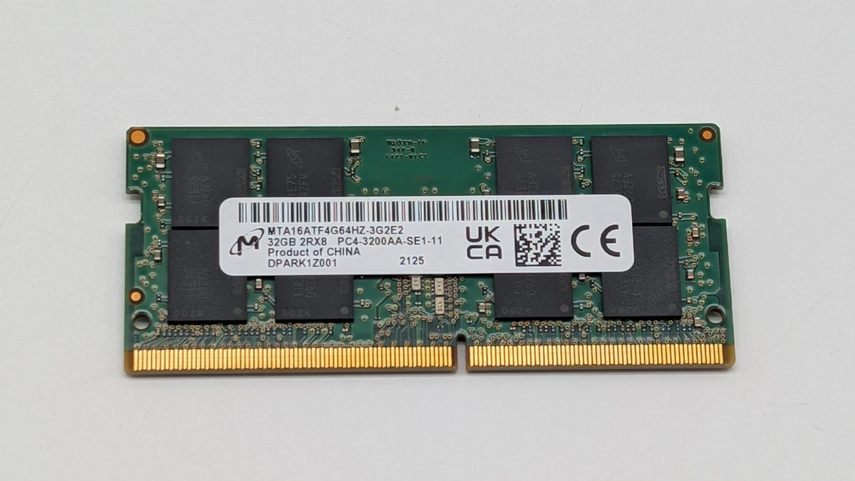 SO-DIMM 32 GB DDR4 SDRAM Memory (RAM) for sale | eBay