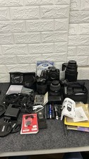 Nikon D90 12.3MP Digital Camera 3 Lenses Tons Of Accessories Bag THE WORKS