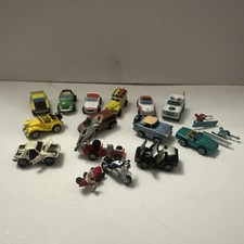 VTG Micro Machines Lot of 17 Cars Skiers Bikes Galoob 1980s 1990s Some RARE HTF