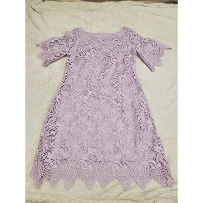 By Anthropologie Soft Purple Lace Midi Dress 8 Formal Romantic Feminine Occasion | eBay By Anthropologie Soft Purple Lace Midi Dress 8 Formal Romantic Feminine Occasion | eBay