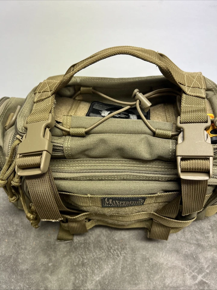 Maxpedition Proteus Versipack Kakhi Copio Espacio de Almacenamiento Cintura Mano o Espalda Foto 2 de 4
