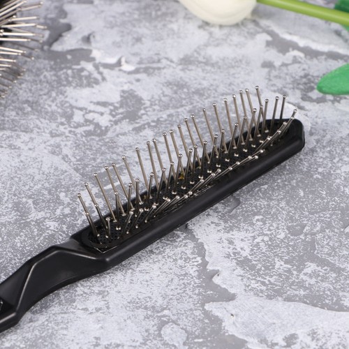 2 Stück Perückenbürste für Damen schwarz Haarverlängerungskamm robust - Bild 5 von 12
