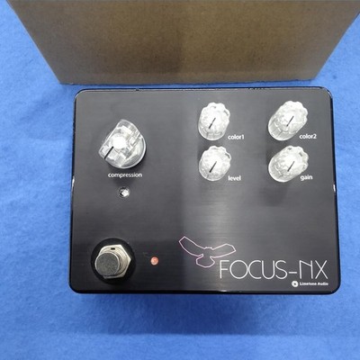 Limetone Audio FOCUS-NX Compressor Mid Booster Gain Clean Boost Color Pedal
