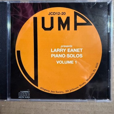 Larry Eanet   Piano Solos Volume 1 CD Jazz Allegheny Jazz Society