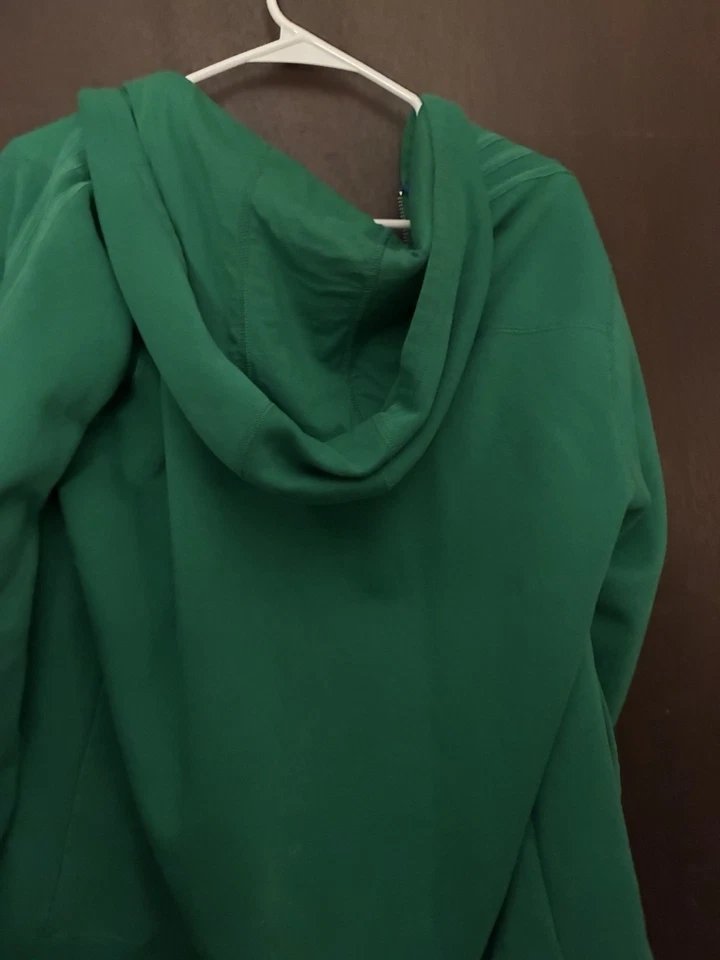 VTG Adidas Green Full Zip Big Logo Track Jacket Size Large Retro Vintage - Image 4 of 4