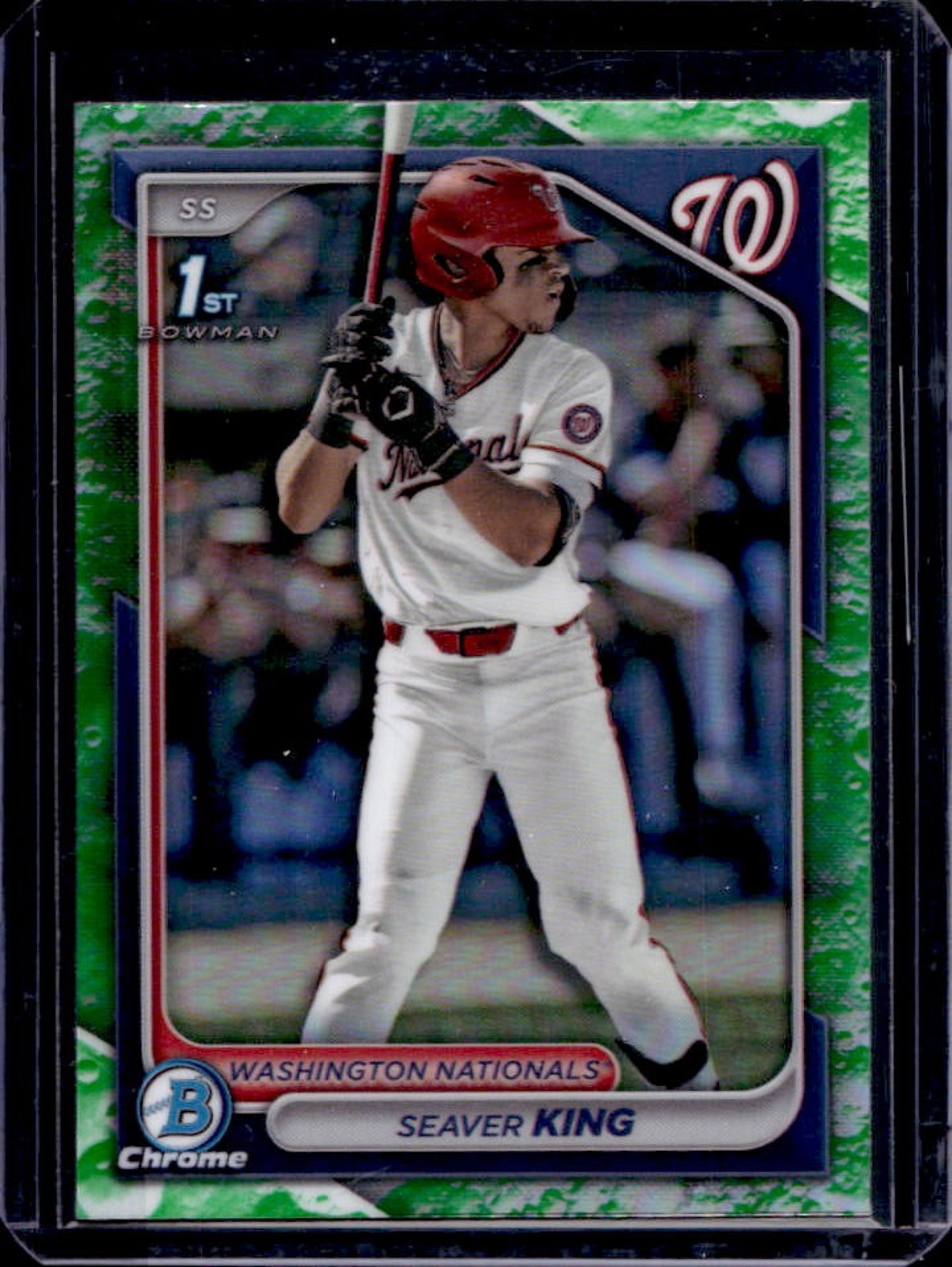 2024 Bowman Draft Seaver King Chrome Lunar Glow Refractor 1st Prospect #BDC-62