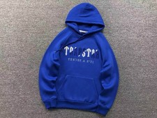 Tuta Trapstar - Felpa con cappuccio e jogger blu royal