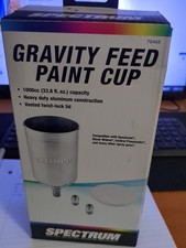 Gravity Feed 1 L Aluminum Cup For Paint Or Primer Gravity Feed 1 L Aluminum Cup For Paint Or Primer