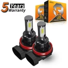 1500000LM Super Bright 2x H11 LED Headlight Bulbs White Low Beam Conversion Kit