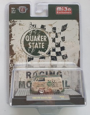 1960 VW Delivery Van KOOL Kombi Patina - Quaker State  ** M2 Machines MiJo 1:64