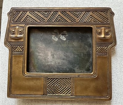 Jennings Brothers Bros Indian Calendar Picture Frame Tiffany Studios style 2201