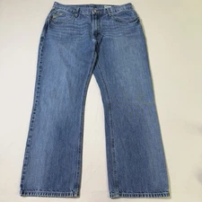 Ariat Jeans Mens 35x30 Blue M4 Relaxed Boot Cut Western Workwear Cowboy Reg Wash